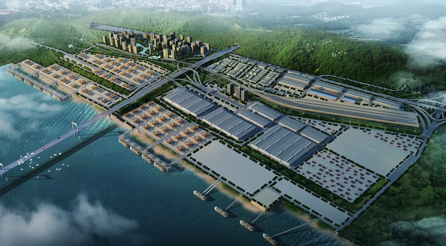 寸滩港、果园港两大港口集装箱水水中转取得突破