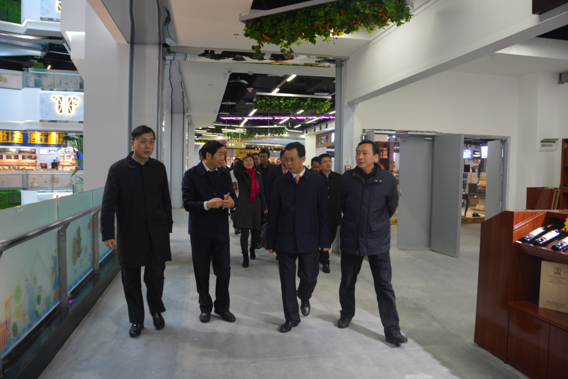两江新区领导调研重点企业重点区域的开发建设